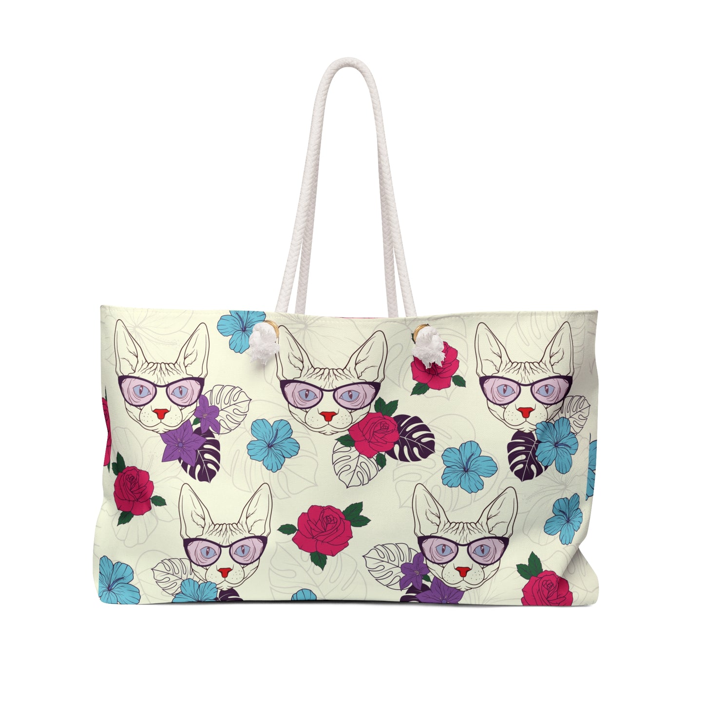 Flower Sphynx Weekender Bag