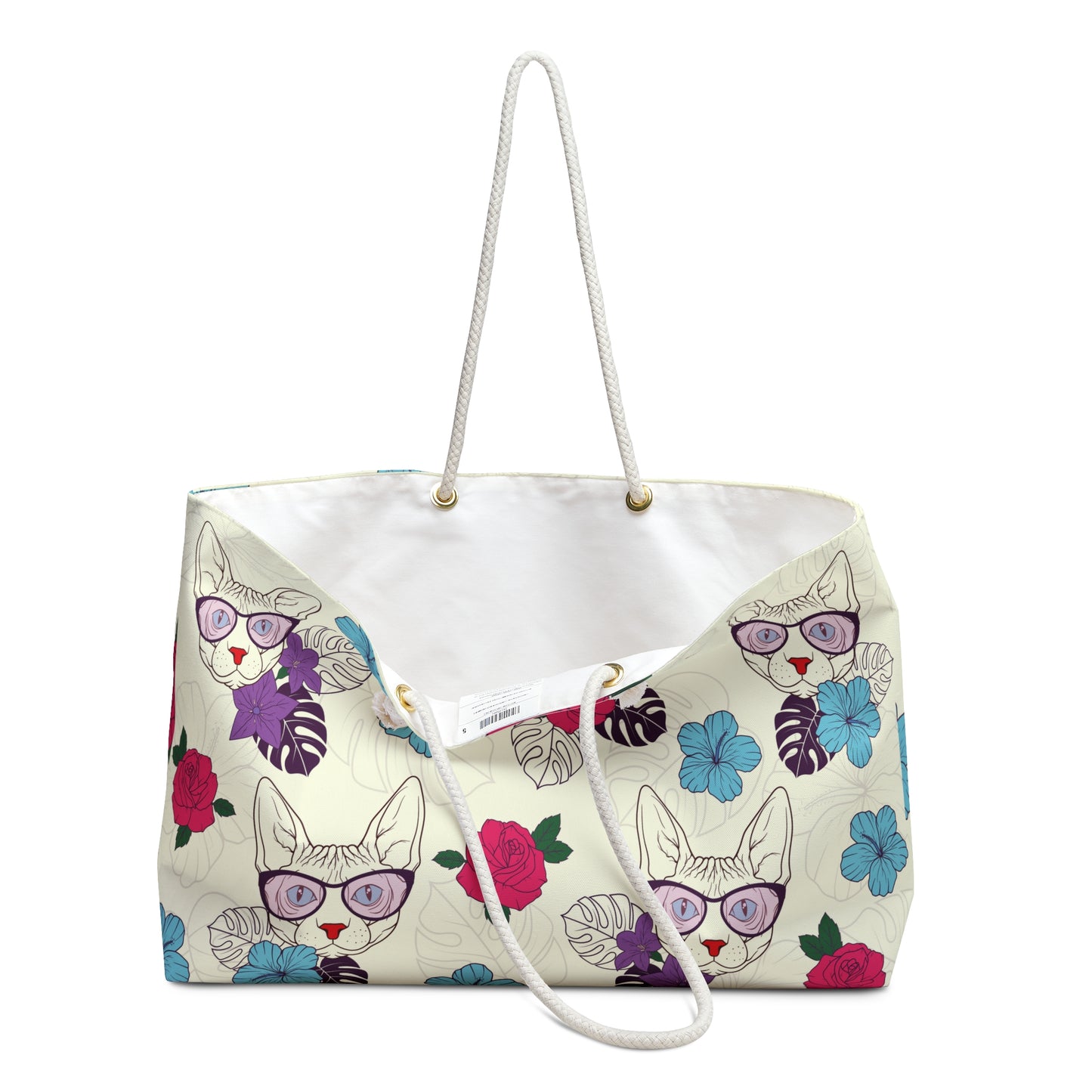 Flower Sphynx Weekender Bag