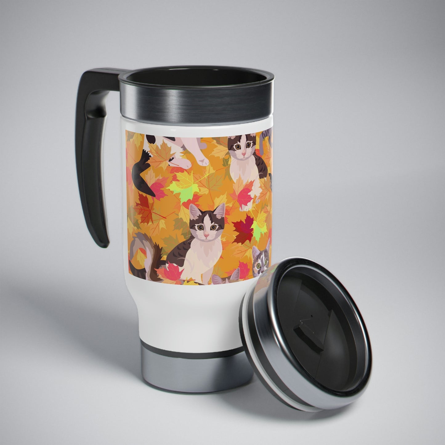 Fall Leaves Travel Mug