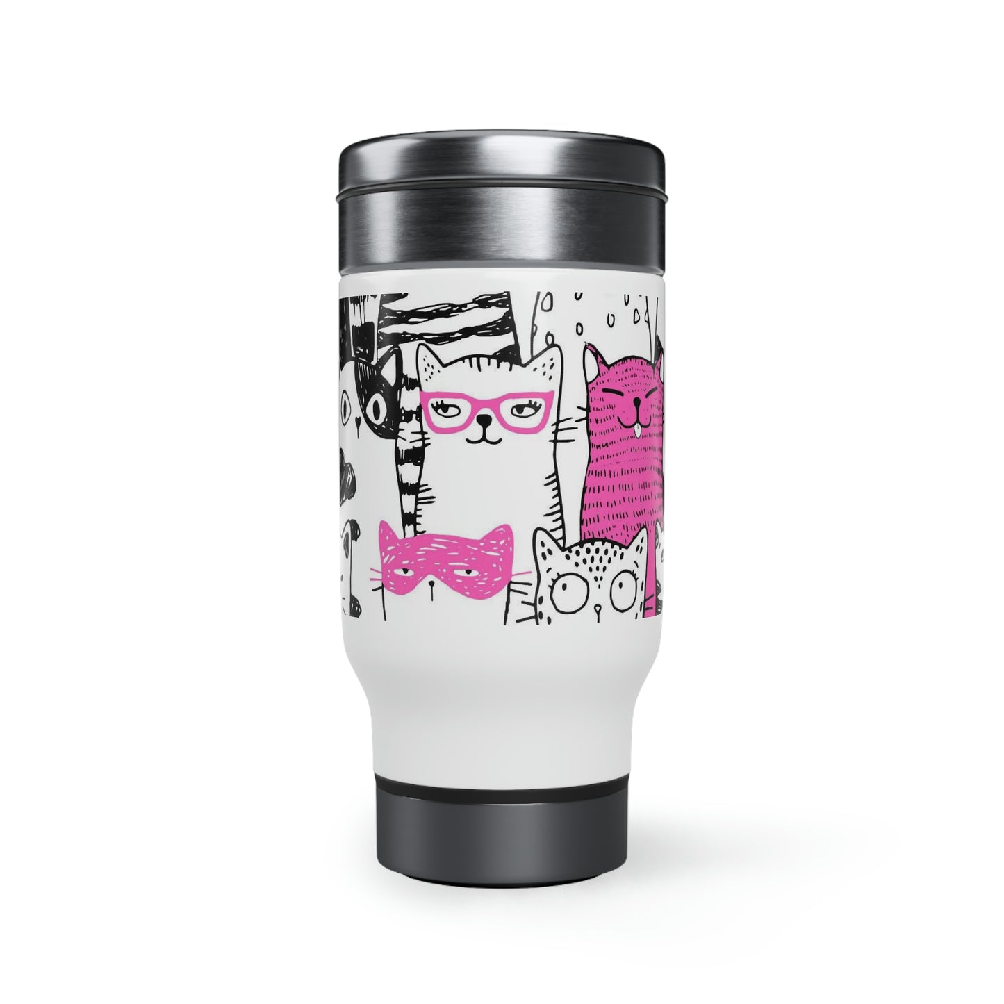 Cat Parade Travel Mug
