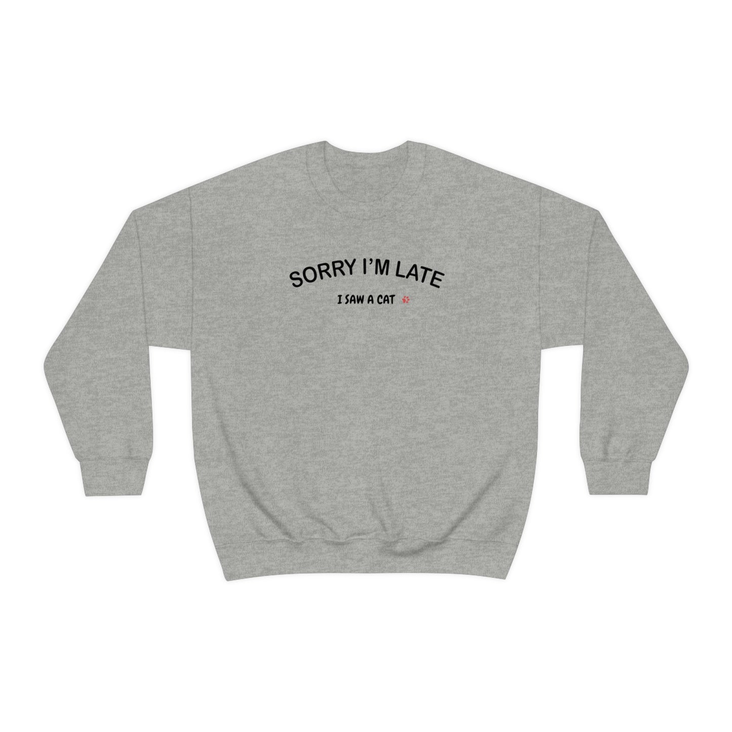 I Saw A Cat Sweatshirt
