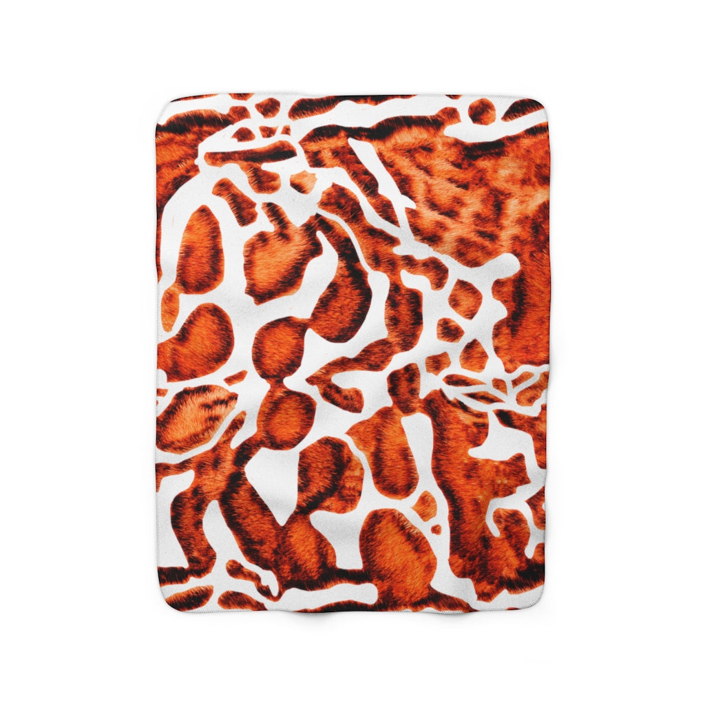 Bengal Light Brown Fleece Blanket.