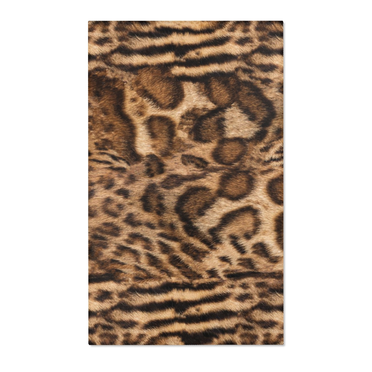 Brown Bengal Area Rug