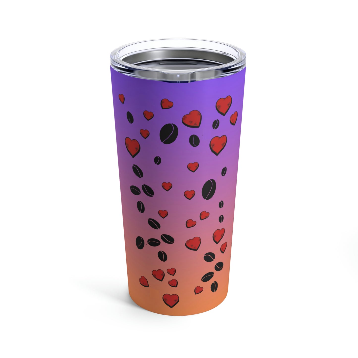 Coffee time Purple Tumbler 20oz