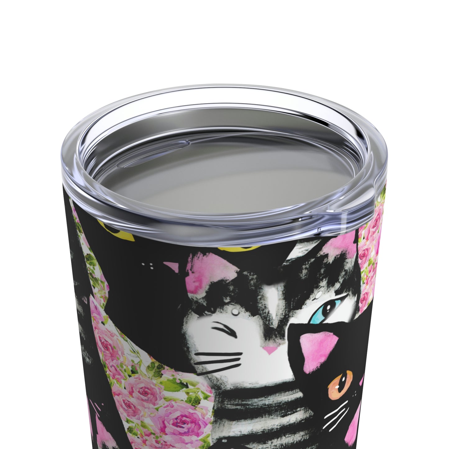 Cats & Roses Tumbler 20oz
