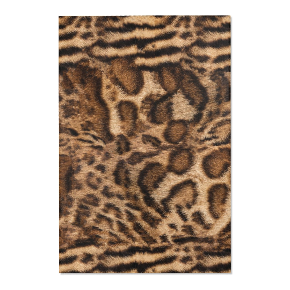 Brown Bengal Area Rug