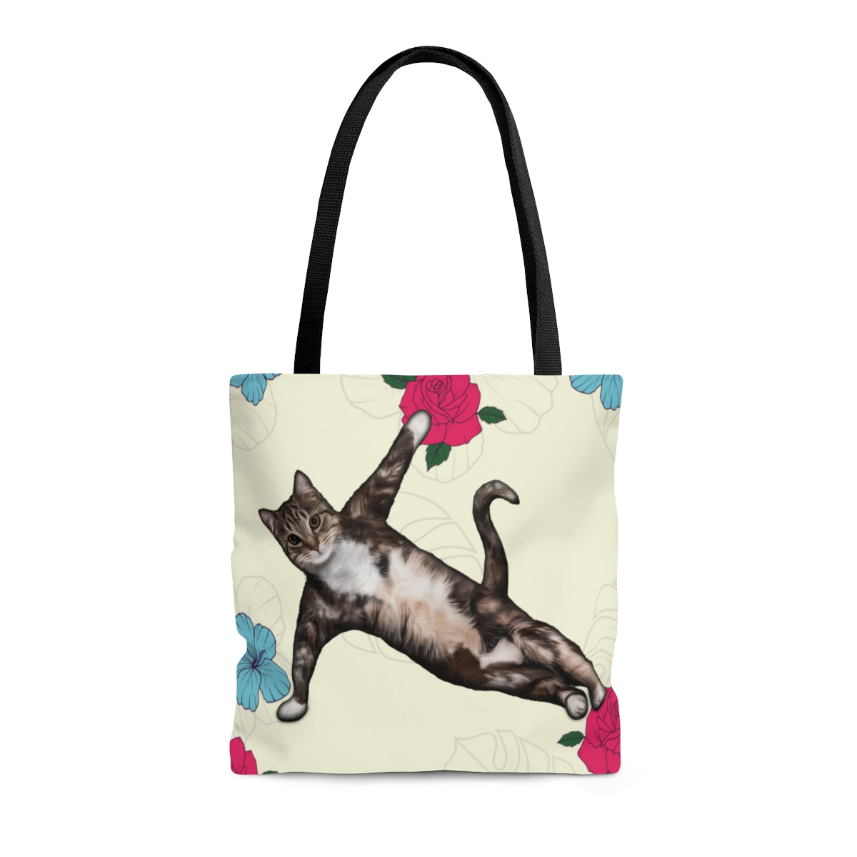 Yoga Pose Tote Bag