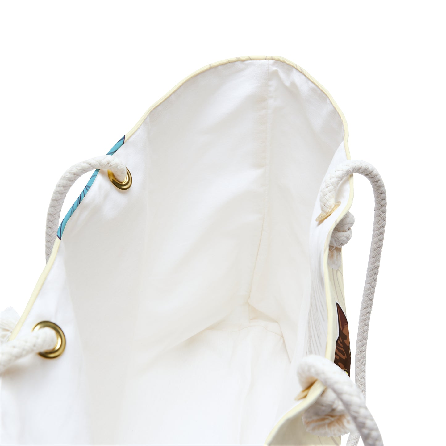 Drinking Cat Weekender Bag (Cream)