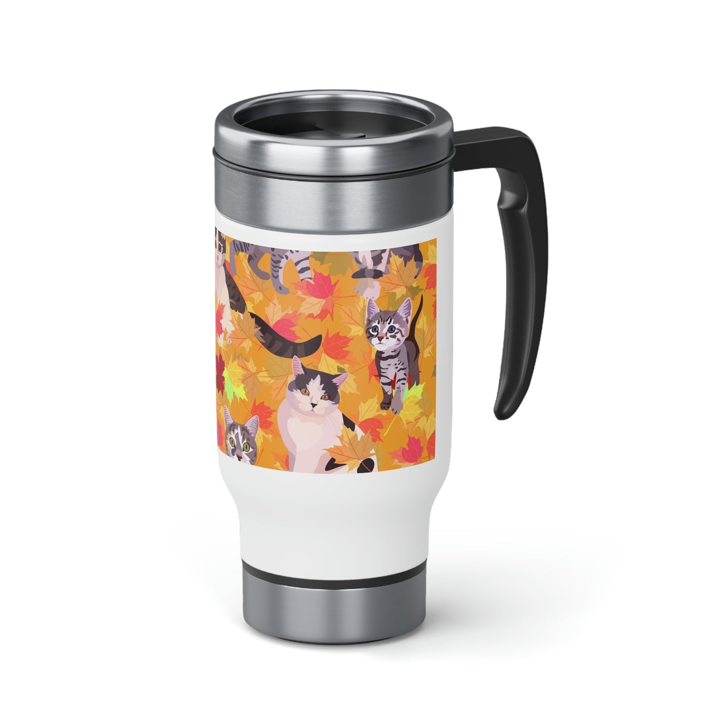 Fall Leaves Travel Mug