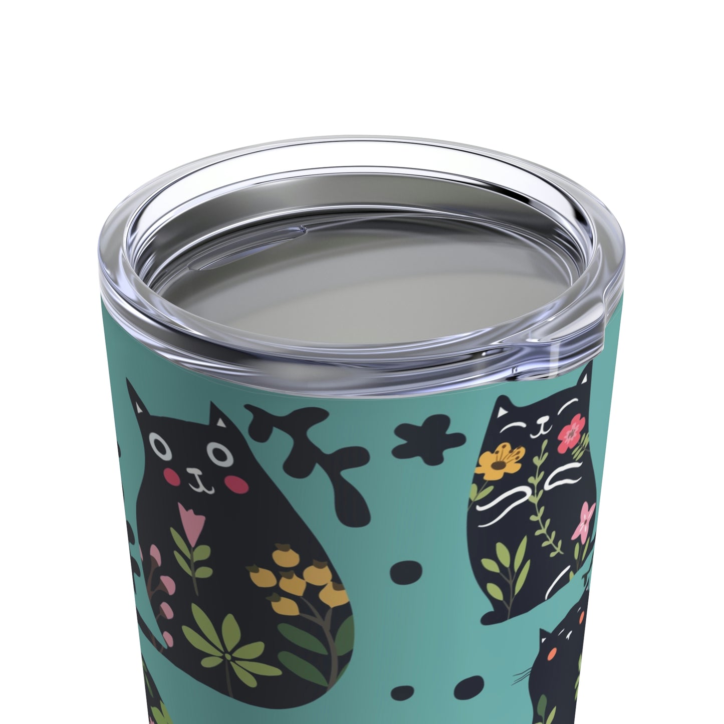 Abstract On Blue Tumbler 20oz