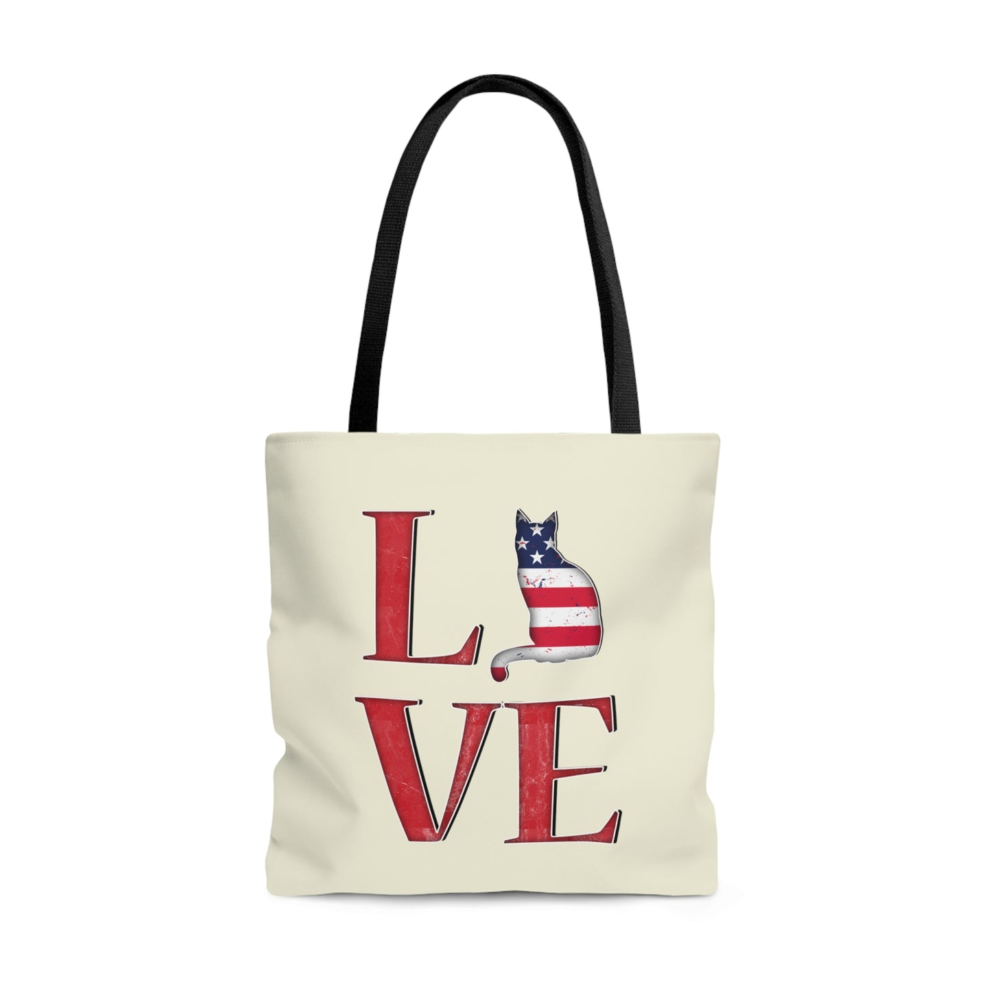 L❤️VE USA Tote Bag (Cream)