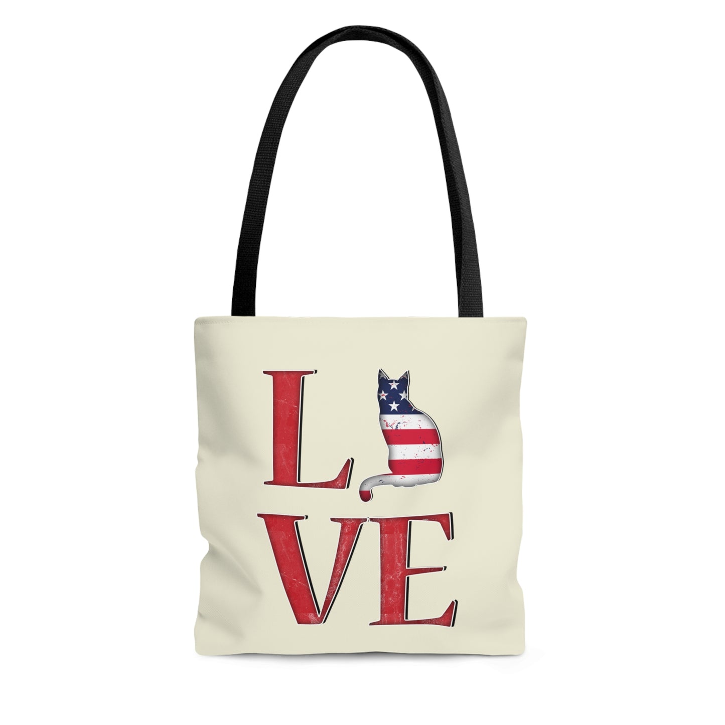 L❤️VE USA Tote Bag (Cream)