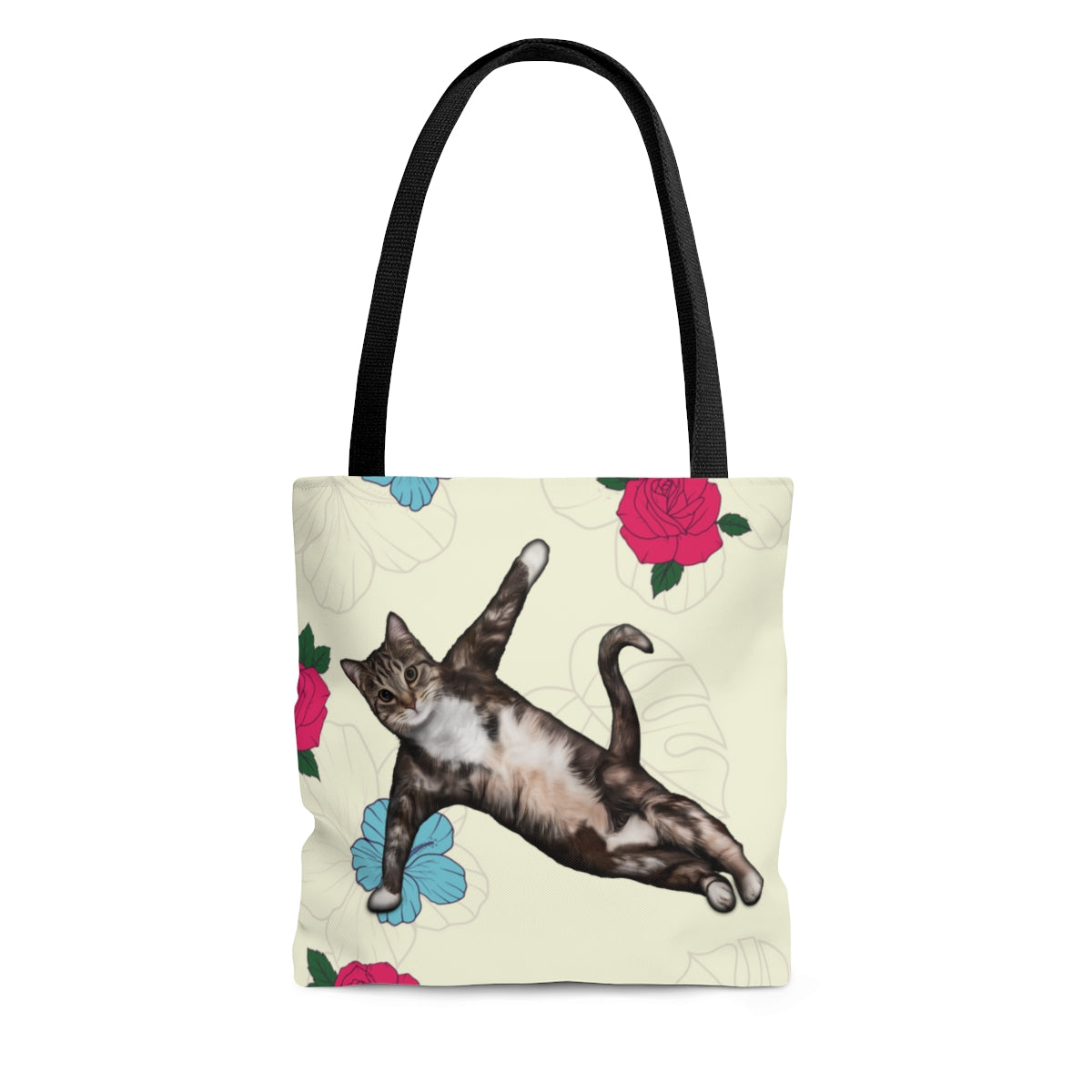Yoga Pose Tote Bag