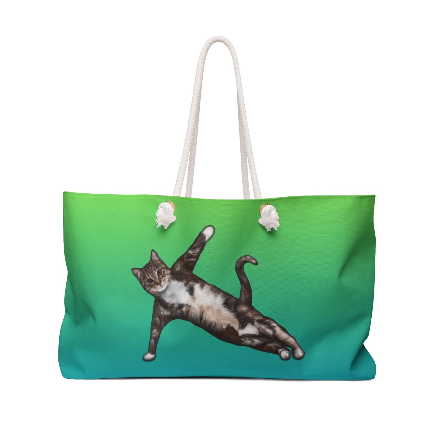 Yoga Pose Weekender Bag (Green)