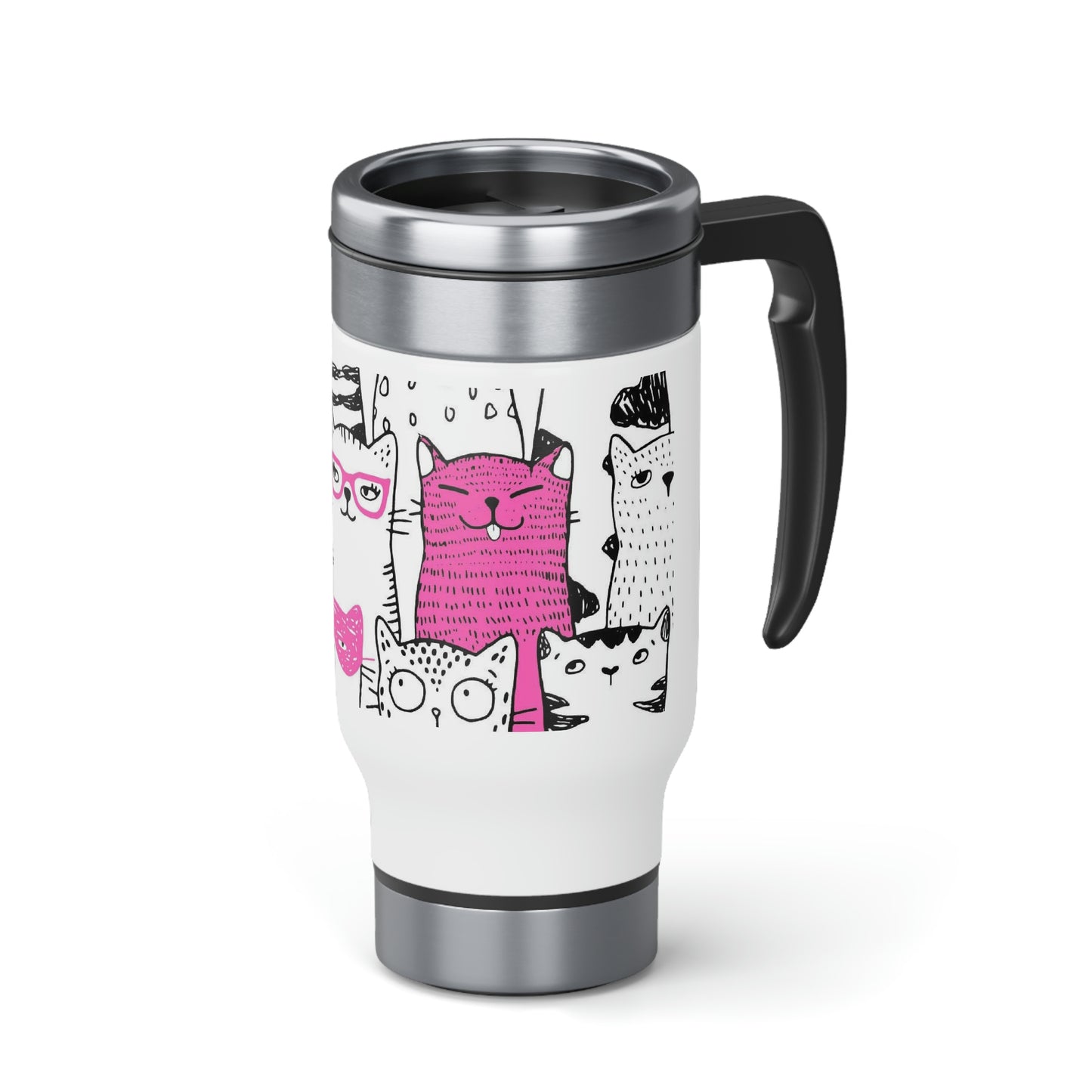 Cat Parade Travel Mug