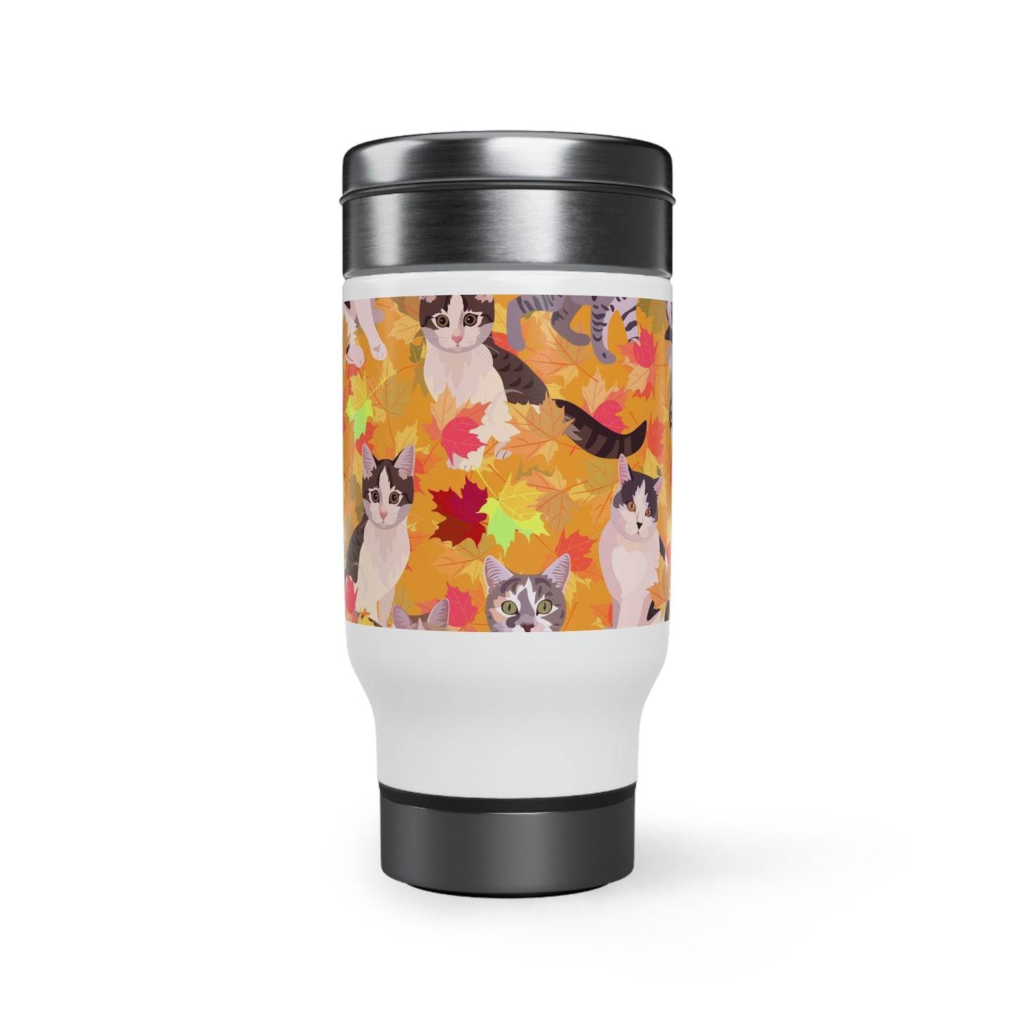 Fall Leaves Travel Mug