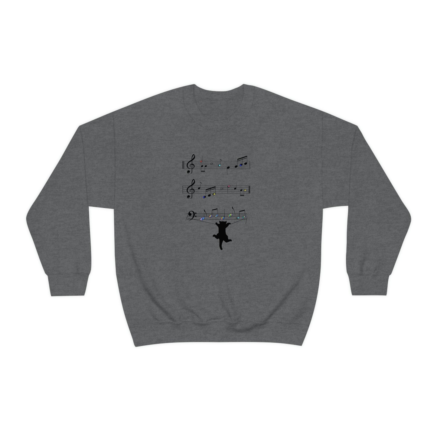Musical Cat Sweatshirt