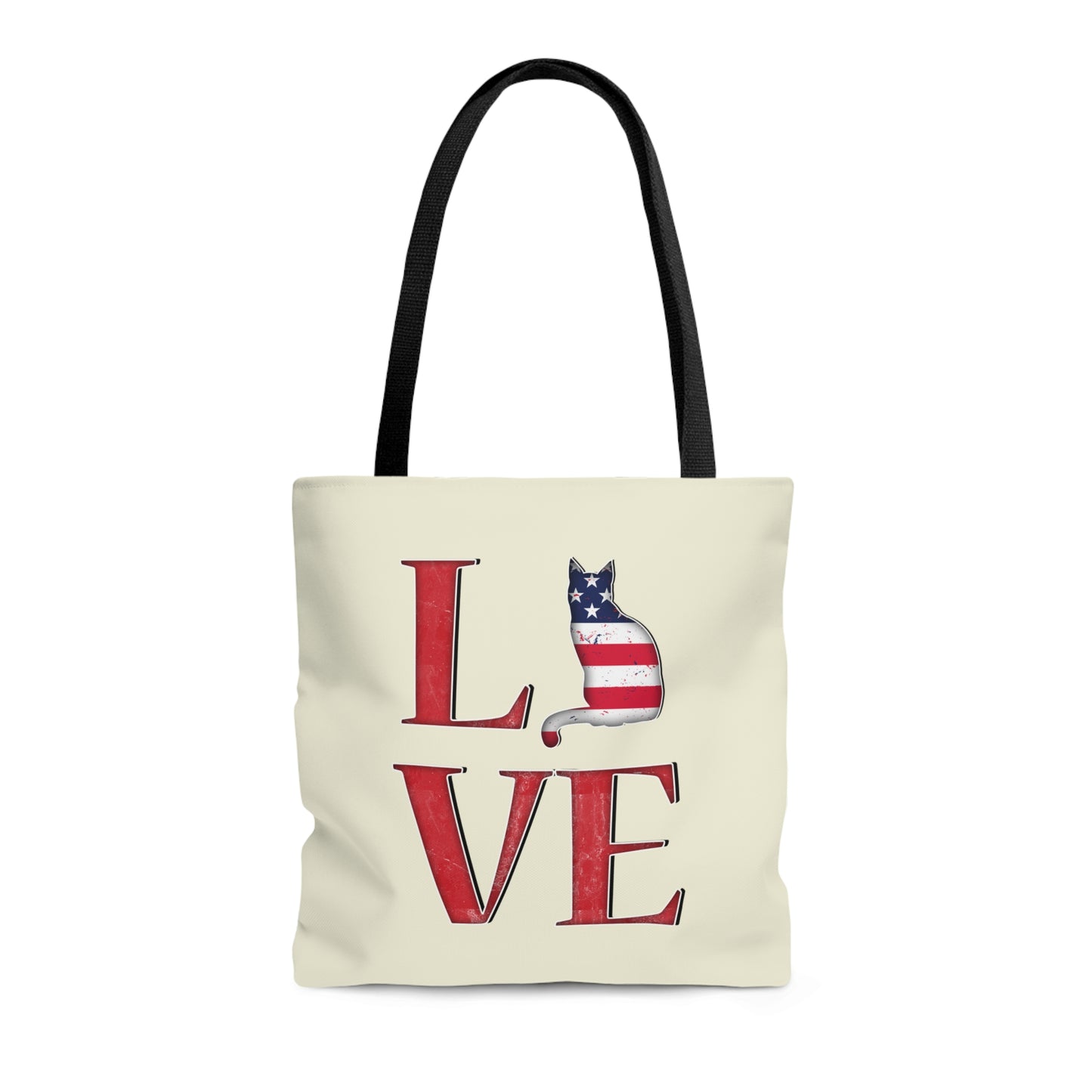 L❤️VE USA Tote Bag (Cream)