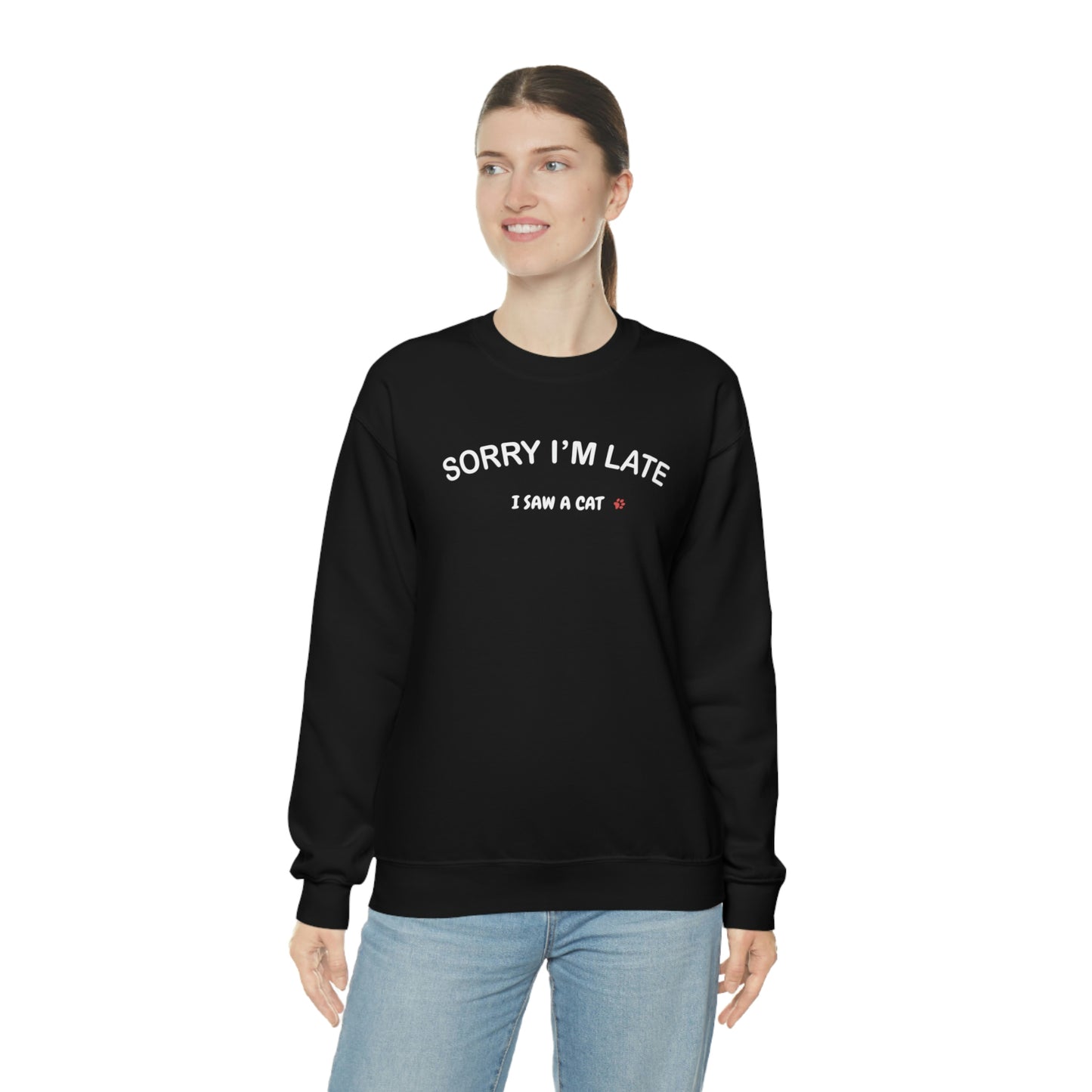 I Saw A Cat Sweatshirt