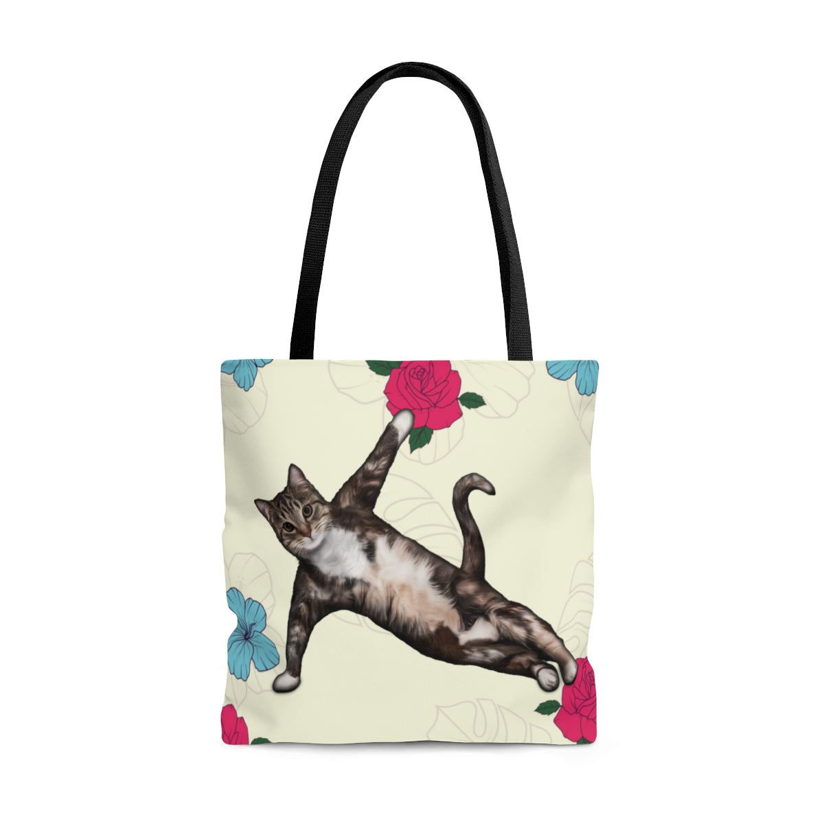 Yoga Pose Tote Bag