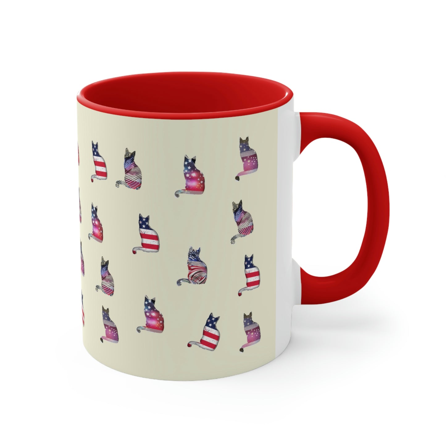 Love USA Accent Mug