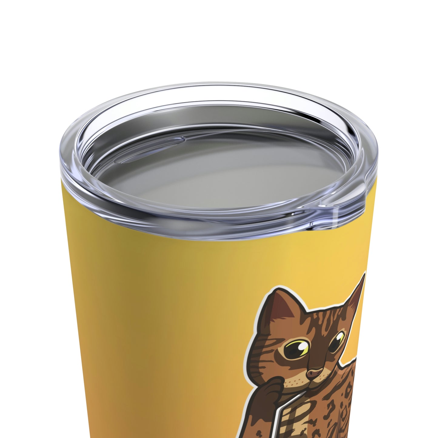 Drinking Cat Tumbler 20oz