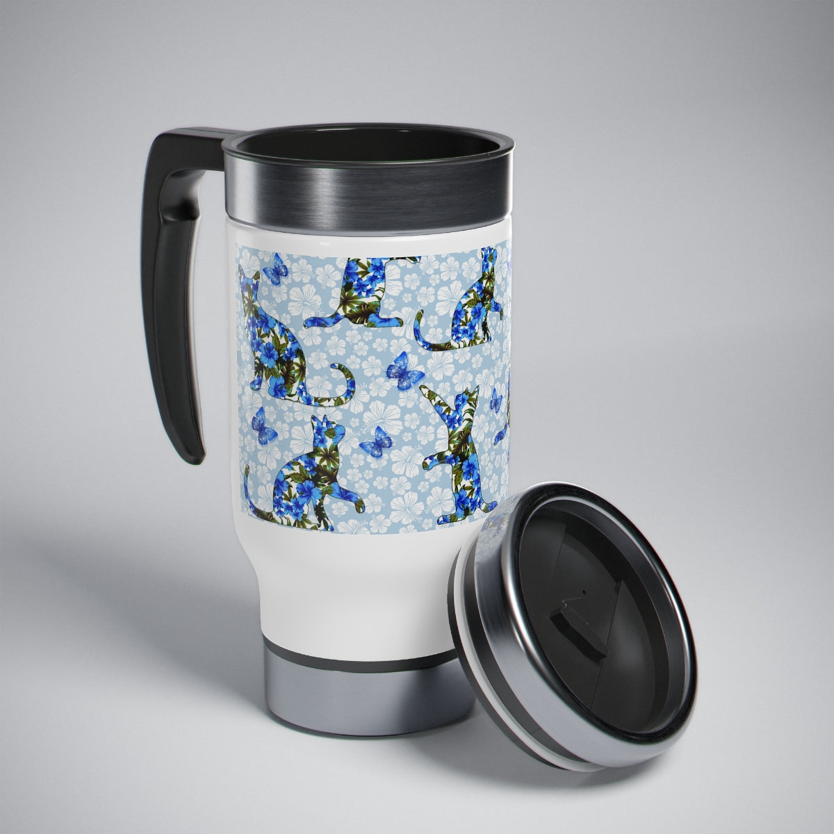 Floral Travel Mug (14oz)