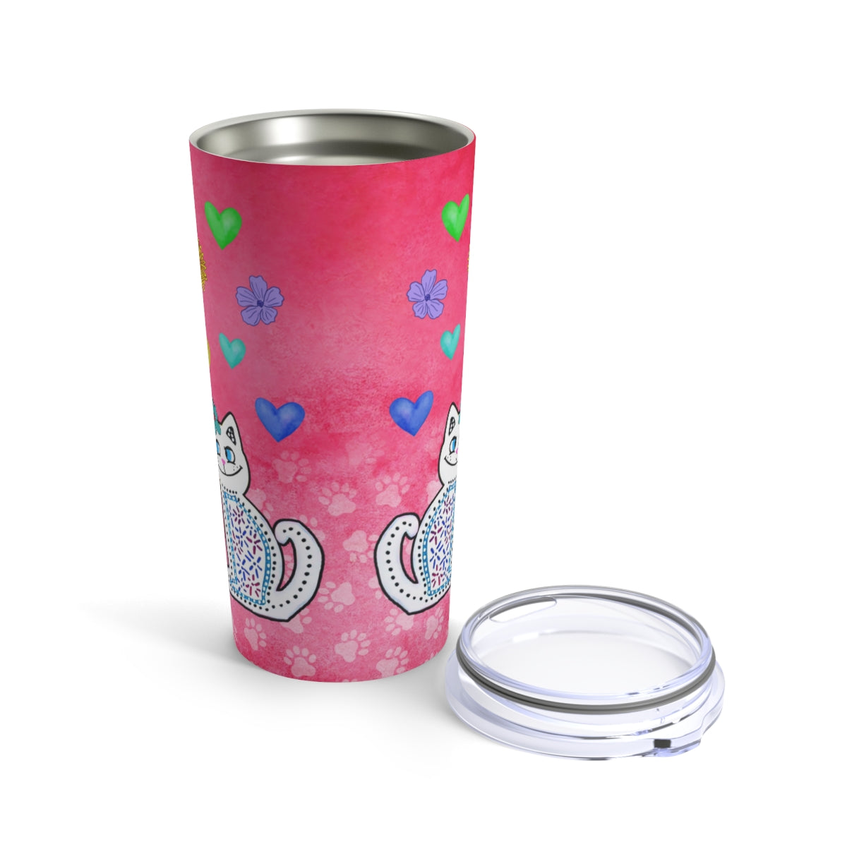 Hearts Tumbler 20oz