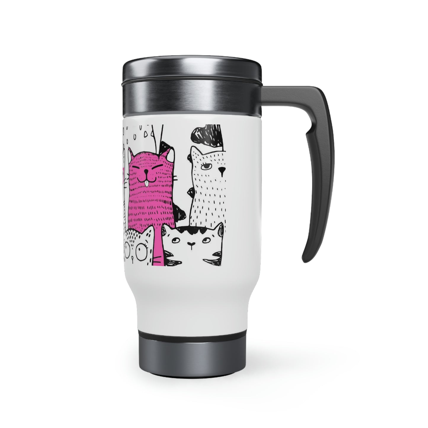 Cat Parade Travel Mug