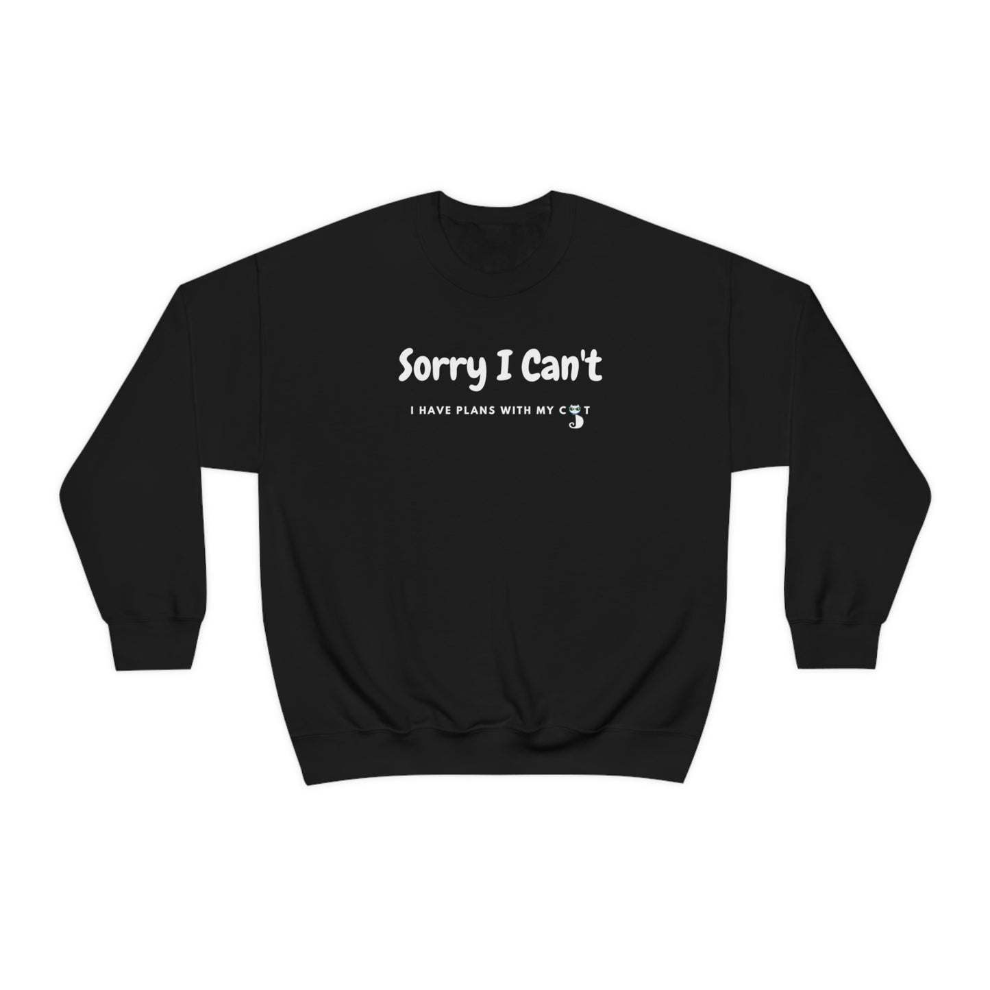 Plans With My Cat Sweatshirt
