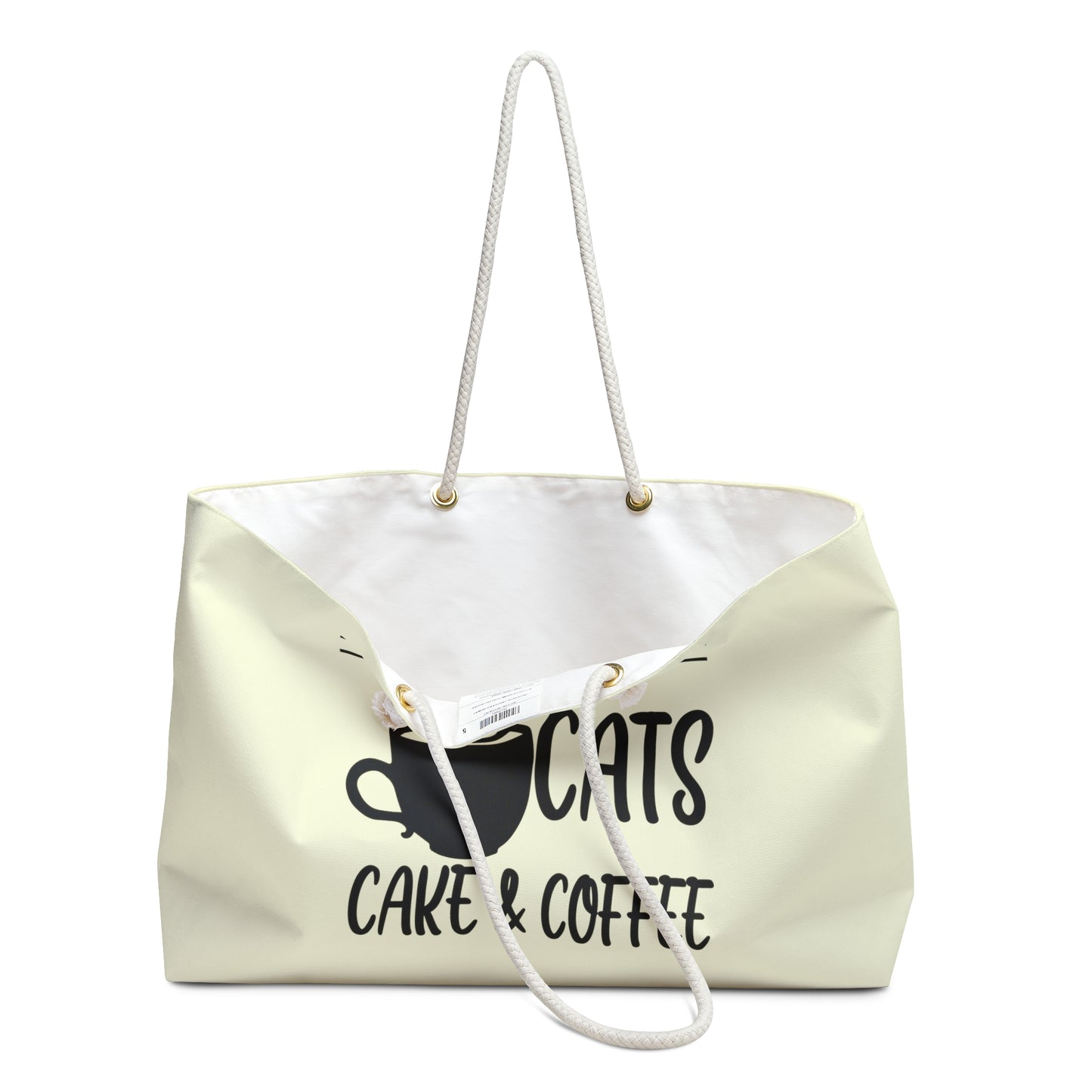 I wants Cats, Cake & C☕ffee Weekender Bag