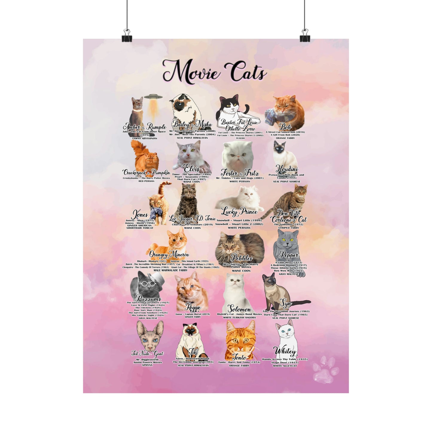 Movie Cats Poster
