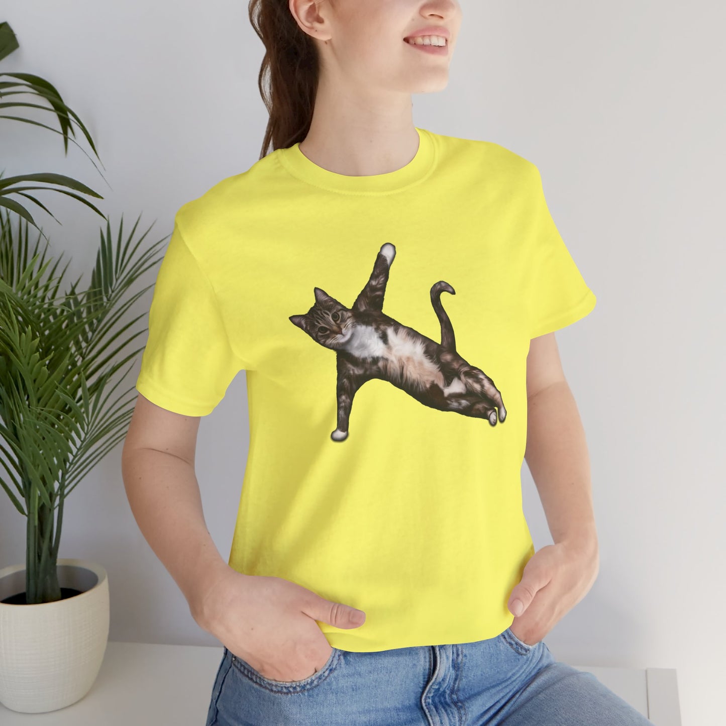 Yoga Pose Crew Neck T-Shirt