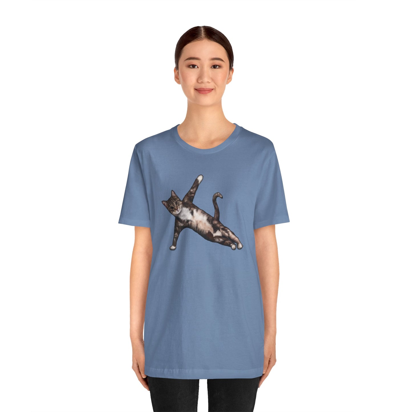 Yoga Pose Crew Neck T-Shirt