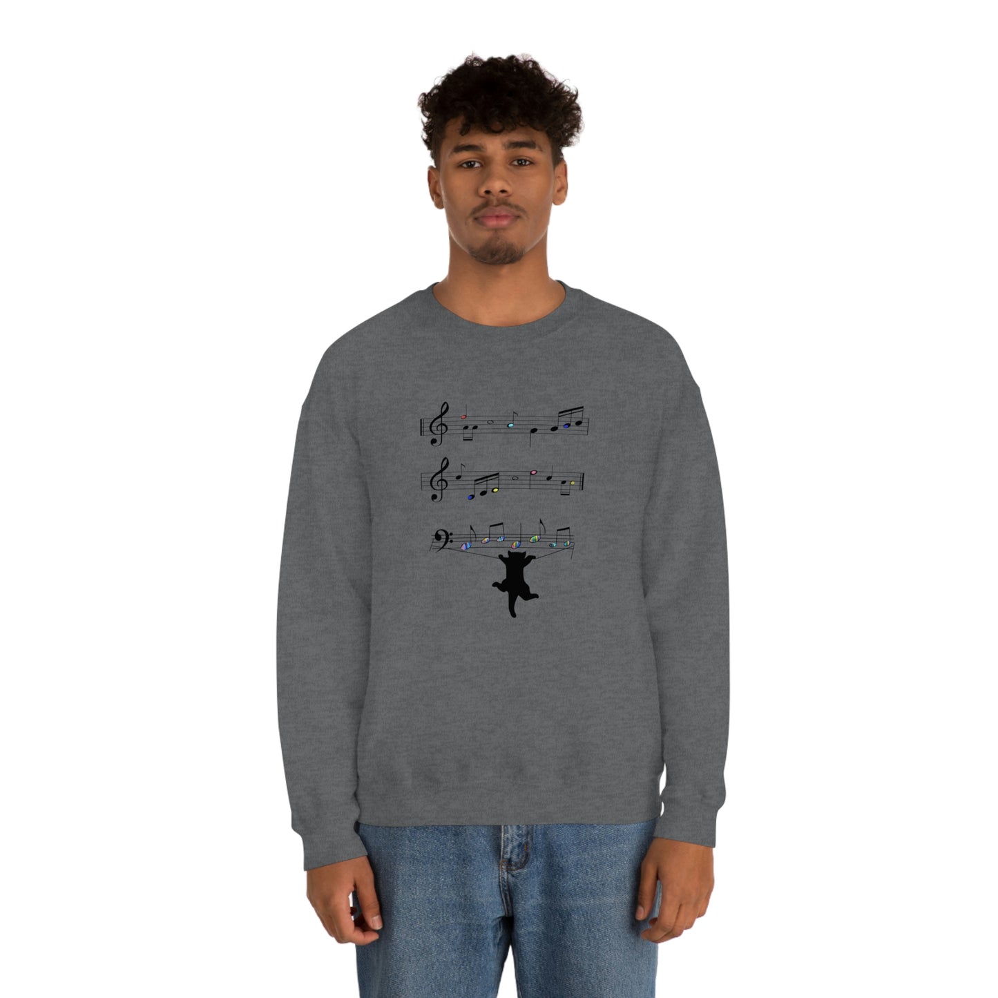 Musical Cat Sweatshirt