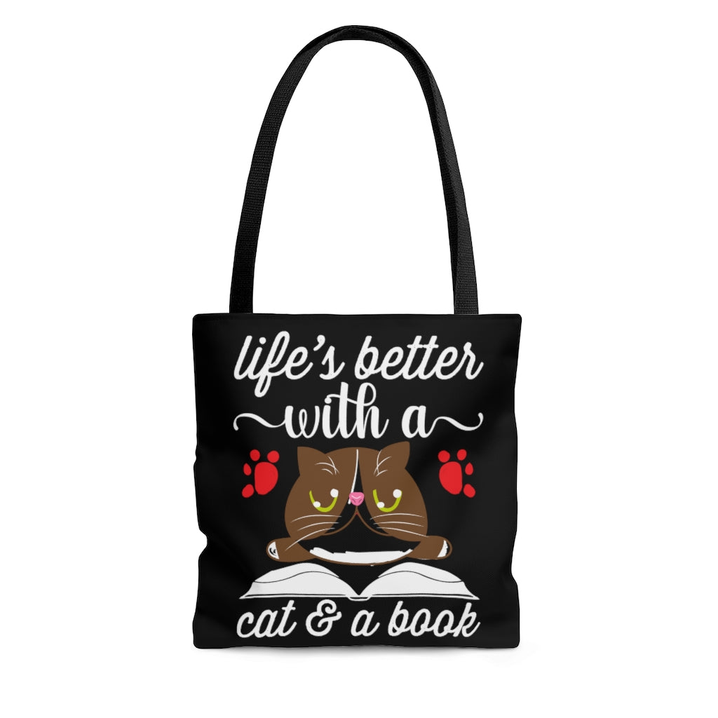 Life's Better Tote Bag (Black)