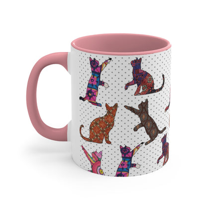 Silhouette Mug (Pink Accent)