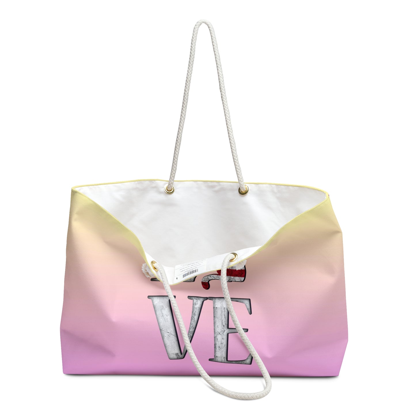 L❤️VE USA Weekender Bag (Pink)