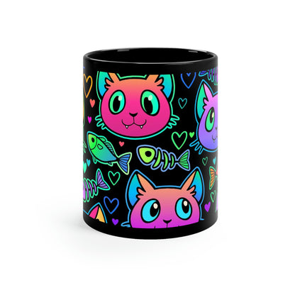 Glow Cats Mug