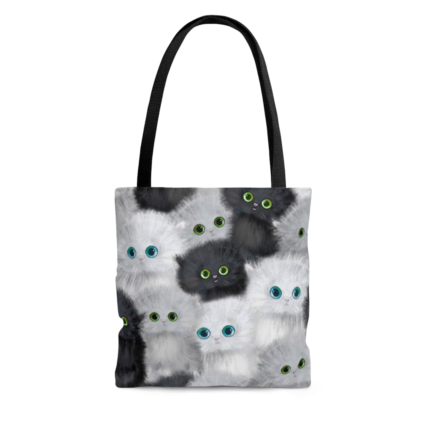 Black & White Kittens Tote Bag