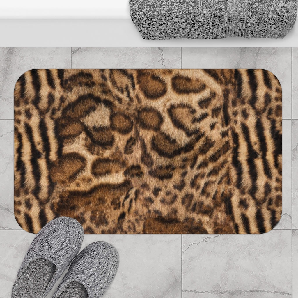 Bengal Brown Bath Mat - S L