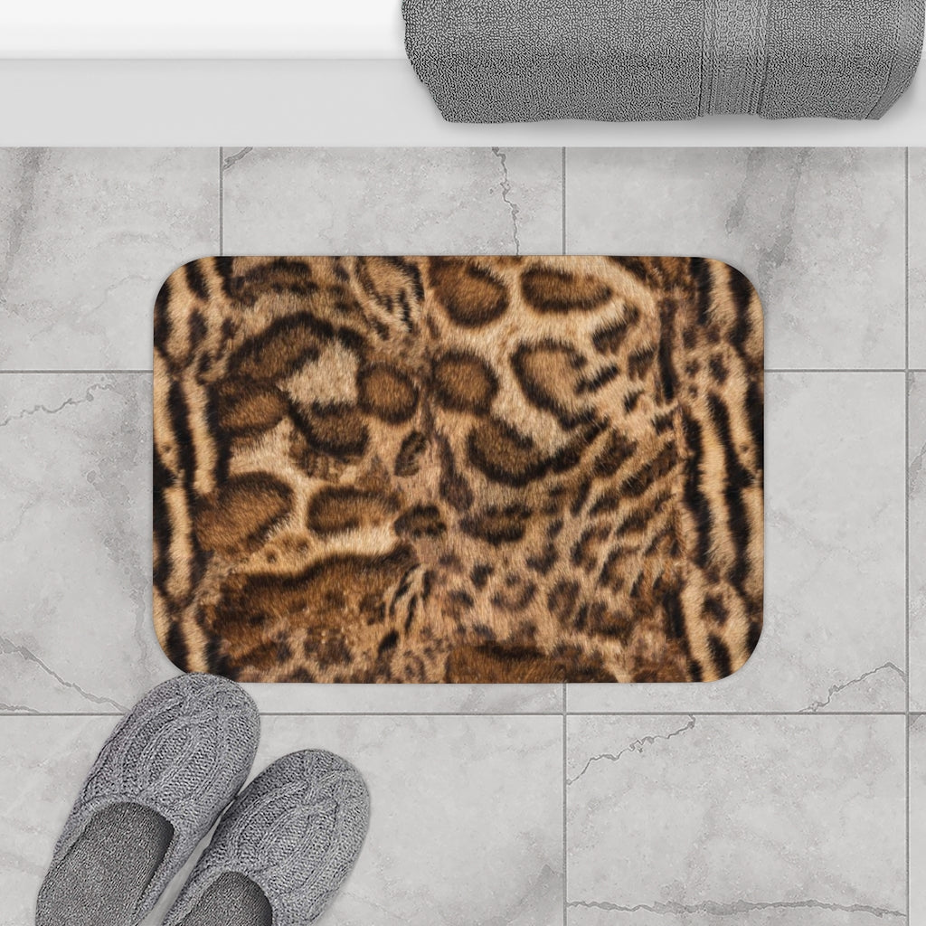 Bengal Brown Bath Mat - S L